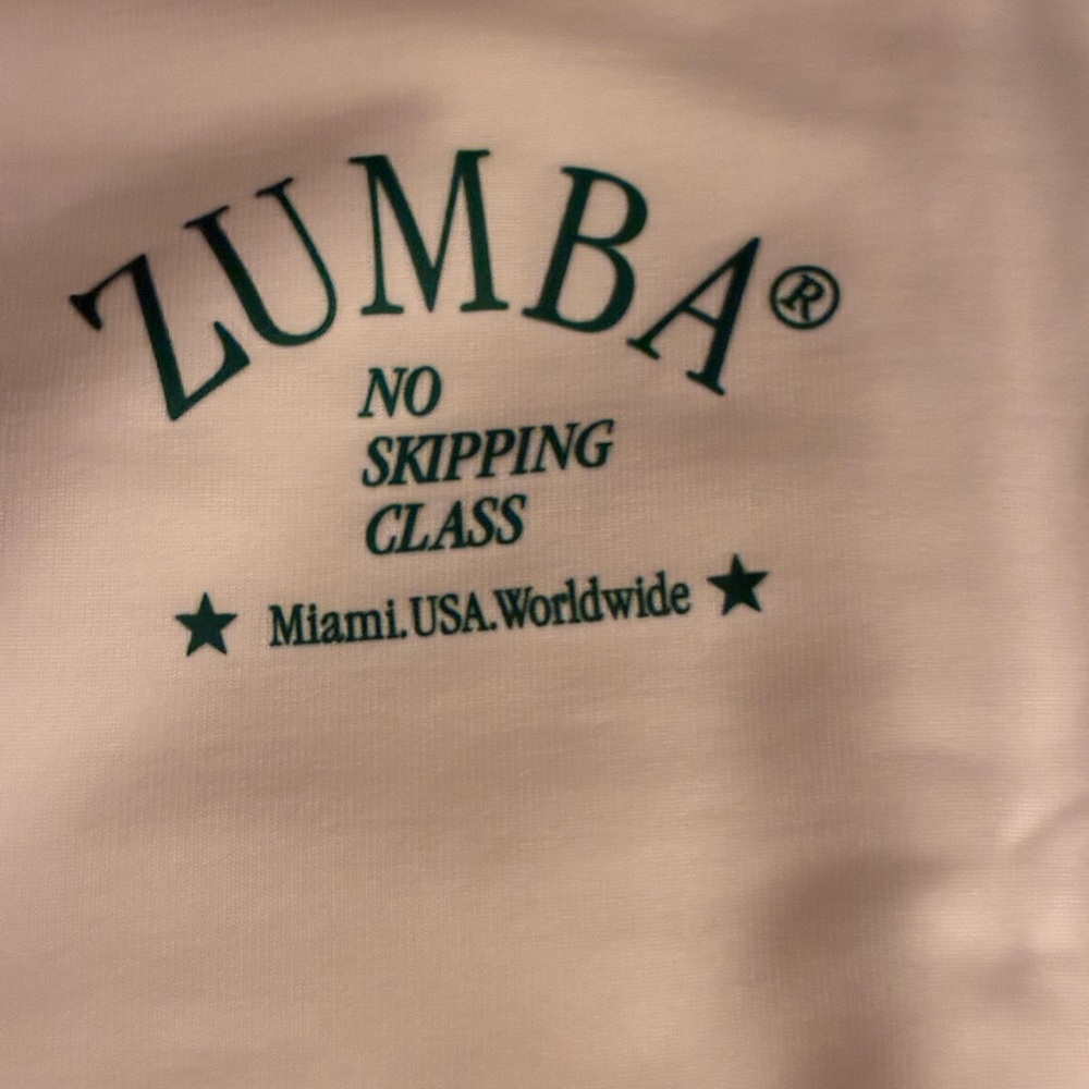 ZUMBA PREP SWEATSHIRT VEST - NWT - Picture 9 of 10